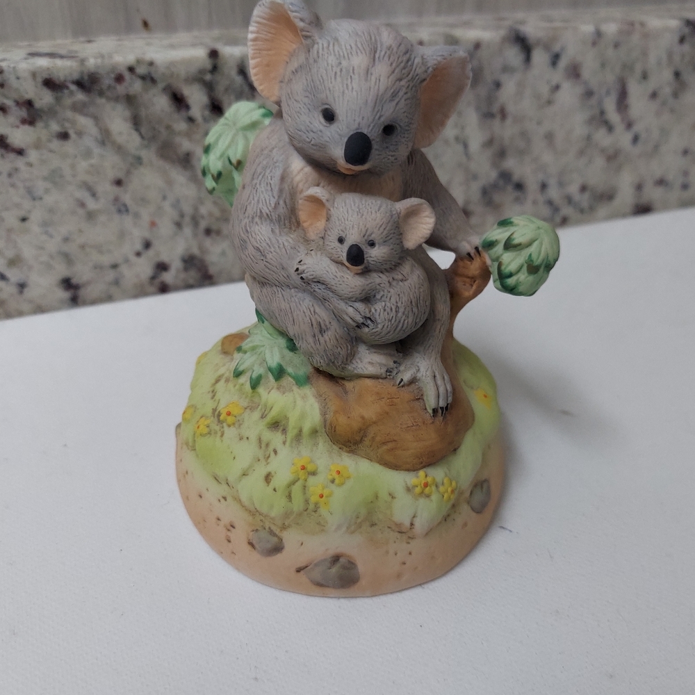 San Francisco Music Co. Figurine of a play Koala and its Joey